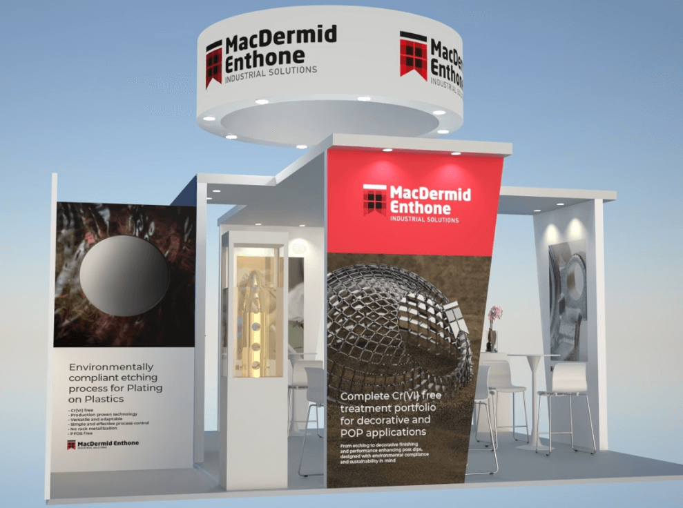 image-evenementiel-3D-stand-habillage-MacDermid-Enthone-agence-conseil-en-communication-Letb-synergie