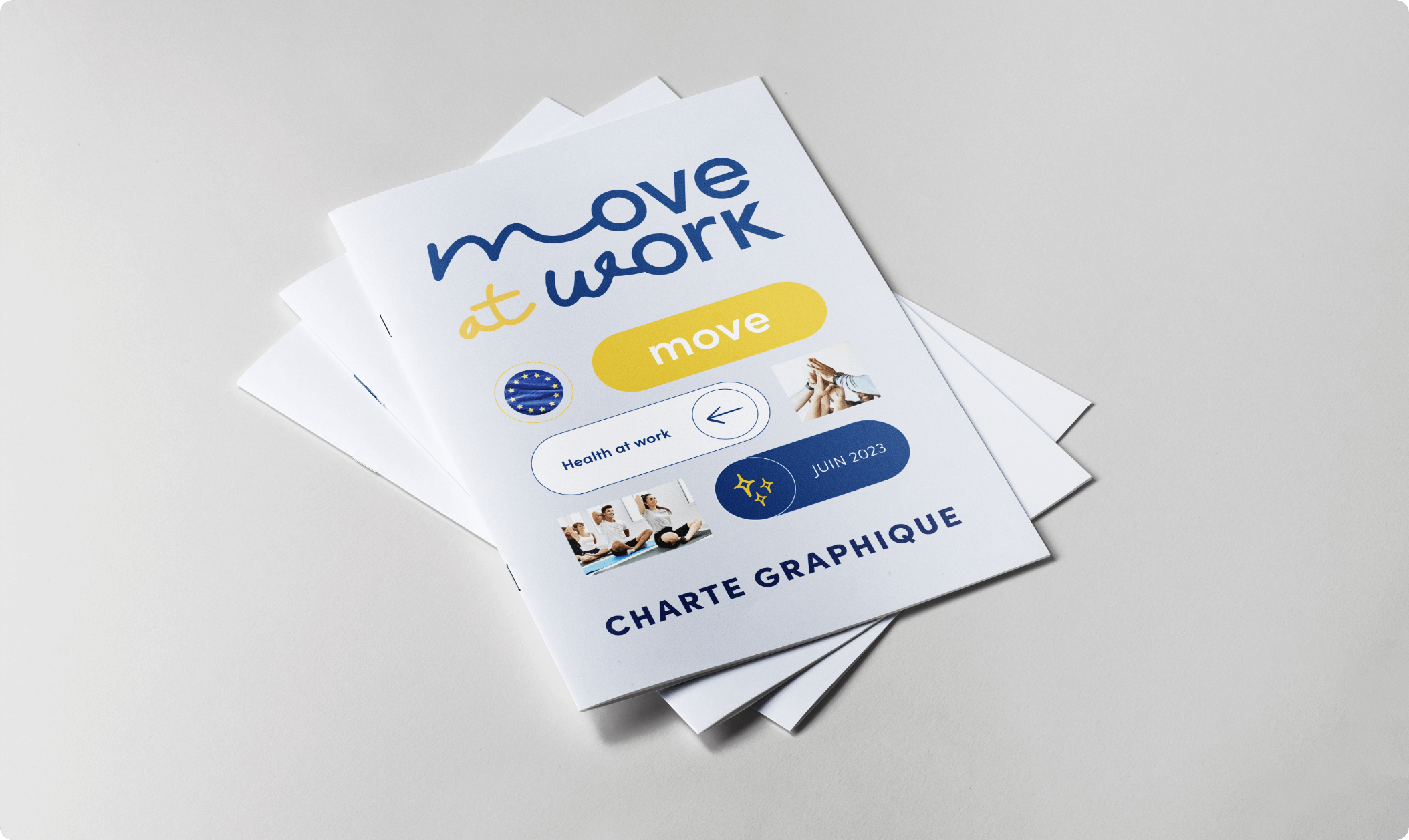 Support print Move at work - couverture charte graphique