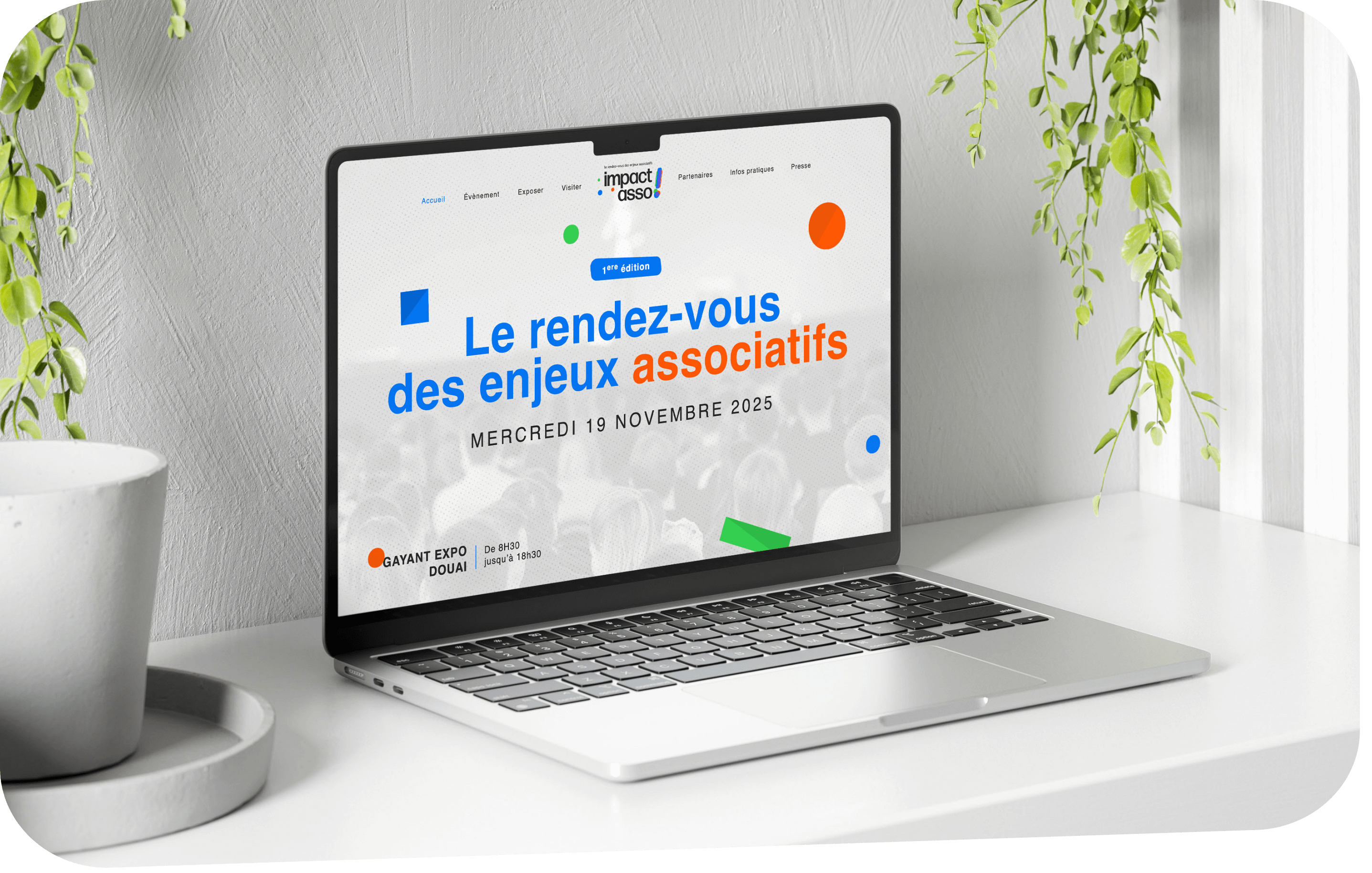 événement Impact Asso ! home site web