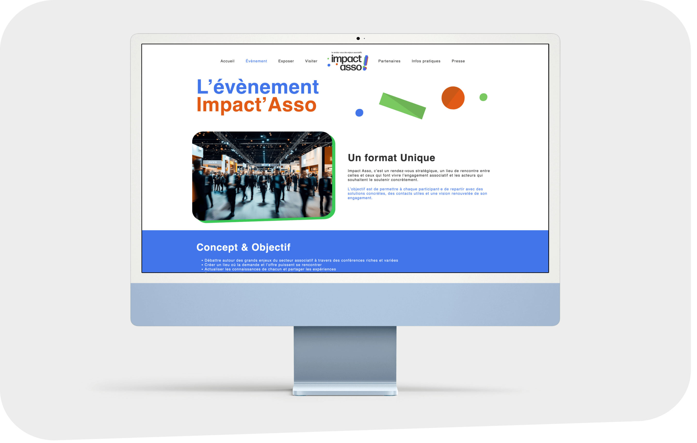 événement Impact Asso ! site web