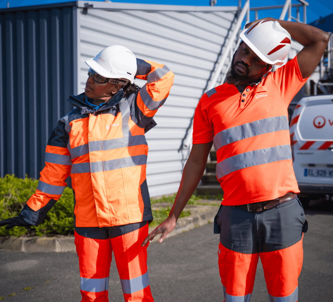 Reportage photo - visuels collaborateurs veolia