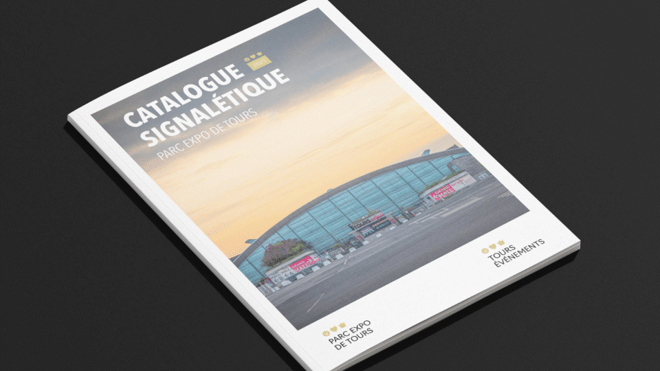 Couvertures catalogues dédiés à la signalétique 