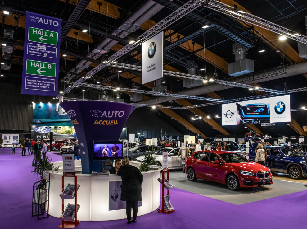 Tours événements - Signalétique Parc expo