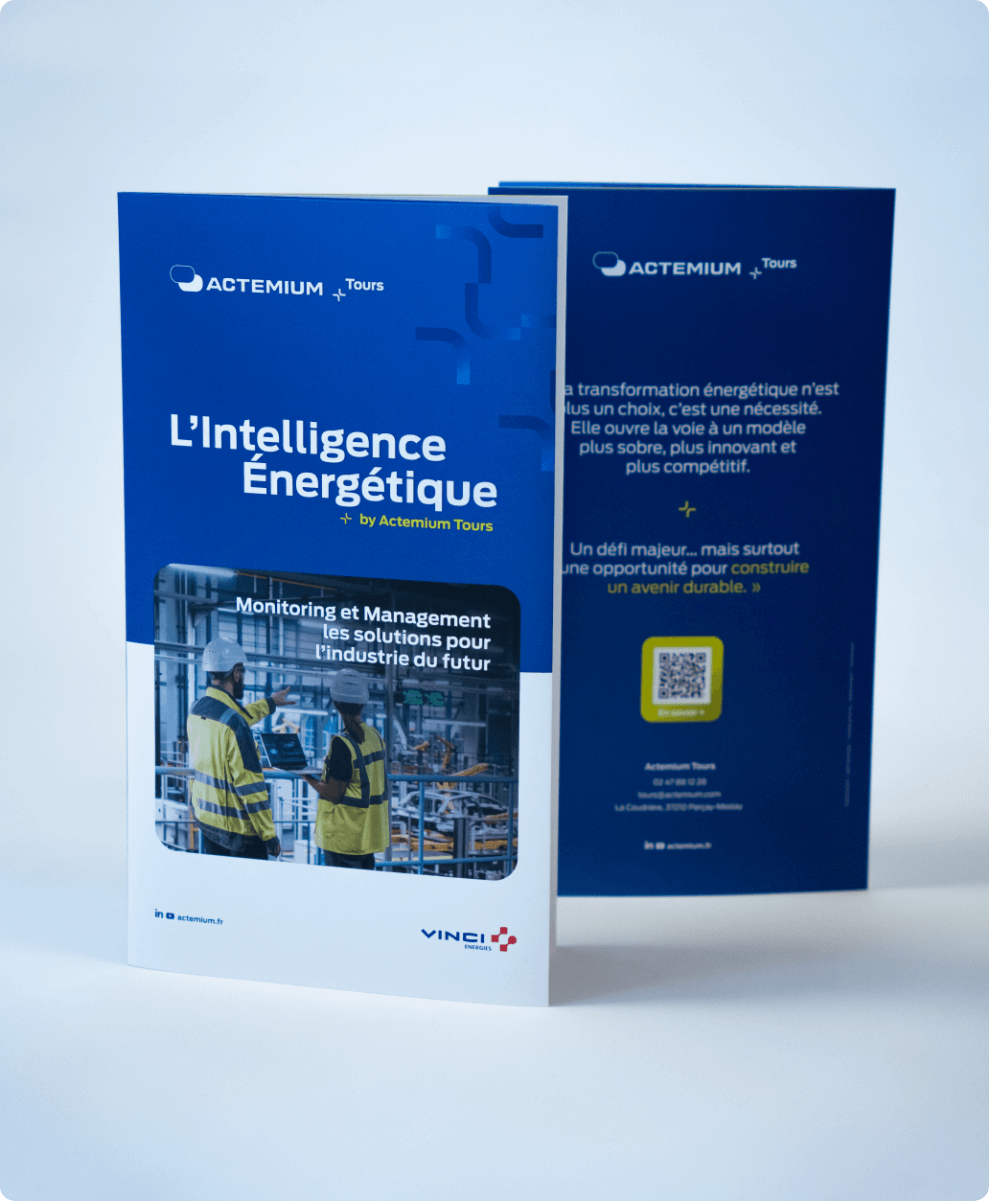 Plaquette de l'offre - couverture et dos 