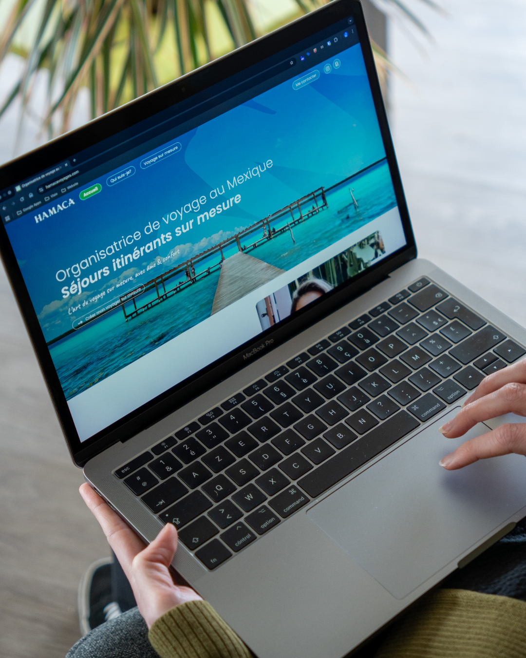 Site web HAMACA - desktop 