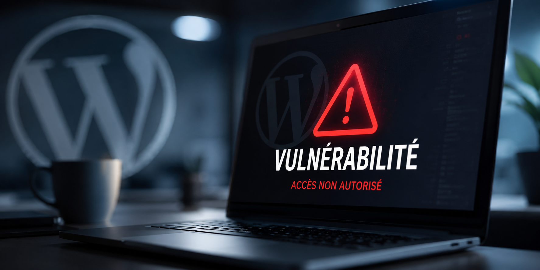 Image WordPress correction vulnérabilité - Mises à jour
